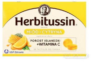 Herbitussin Miód i Cytryna porost Islandzk