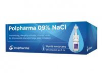 Polpharma 0,9% NaCl roztwór do inhalacji 120 poj. po 5ml
