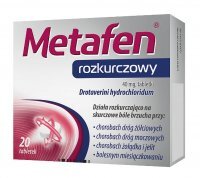 Metafen rozkurczowy 20 tabletek