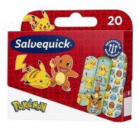 SALVEQUICK Pokemon Plastry 20 sztuk