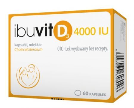 Ibuvit D3 4000 IU 60 kapsułek