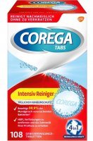 Corega Tabs Intensiv Reiniger Tabletki do czyszczenia protez 108 tabletek