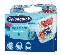 SALVEQUICK Aqua Block Kids Plastry 12 sztuk