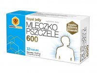 Mleczko pszczele Royal Jelly 600 mg 32 kapsułki FARMINA