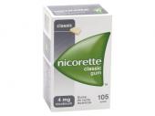 Nicorette Classic Gum gumadożucialecz. 4mg