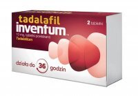 Tadalafil Inventum 10 mg 2 tabletki