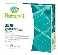 NATURELL Selen Organiczny 200 mcg 60 tabletek