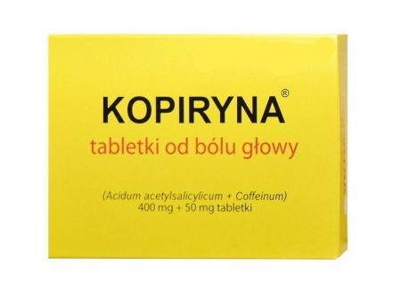 Kopiryna - tabletki od bólu głowy 6 tabletek