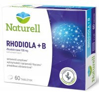 NATURELL Rhodiola + B 60 tabletek