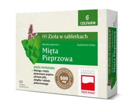 COLFARM Mięta Pieprzowa 60 tabletek