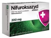 Nifuroksazyd Aflofarm 200 mg 12 tabletek