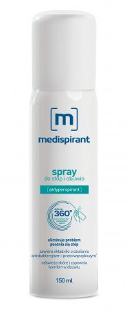MEDISPIRANT Spray do stóp i obuwia 150 ml