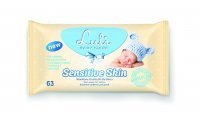 LULI BABY CARE Sensitive Skin Chusteczki nawilżane 63 sztuk