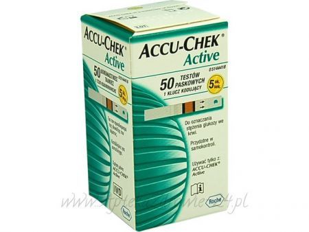Accu-Chek Active Glucose x 50 pasków