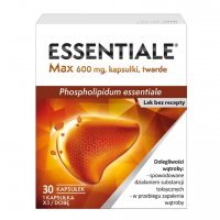 Essentiale Max 600 mg 30 kapsułek