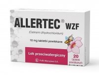 Allertec WZF 0,01 g 20 tabletek powlekanych