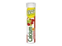 Calcium 300 z witaminą C poziomka 20 tabletek musujących