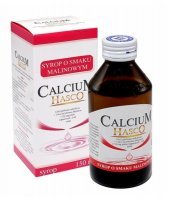 Calcium HASCO o smaku malinowym syrop 150 ml