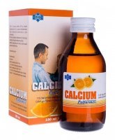 Calcium syrop 150 ml smak pomarańczowy POLFARMEX