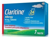 Claritine Allergy 7 tabletek