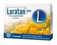 Loratan pro 10 mg 10 kapsułek
