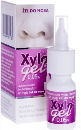 Xylogel 0.05% żel do nosa 15ml