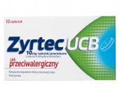 Zyrtec UCB 0,01 g 10 tabletek