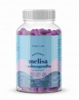 AURA HERBALS Pure Lab Ekstrakt Melisa 150 mg + Ashwagandha 170 kapsułek