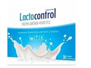 Lactocontrol tabletki powlekane 30 tabl.
