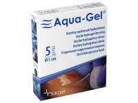 Opatrunek hydrożelowy Aqua-Gel średnica-5 cm 5 szt.