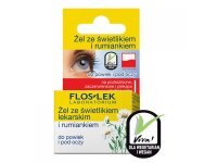 FLOS-LEK Żel ze świetlikiem lekarskim i rumiankiem do powiek i pod oczy 10g