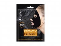 LIRENE PREBIOTIC FERMENT Oczyszczająca maska przeciw niedoskonałościom w węglowej płachcie 1 szt.