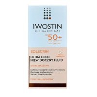 IWOSTIN SOLECRIN SPF50+ Ultra lekki niewidoczny fluid dla skóry wrażliwej 40 ml