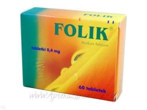 Folik tabl. 0,4 mg 60 tabl.(2x30)