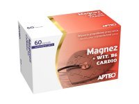 Magnez + wit. B6 cardio APTEO 60 kapsułek