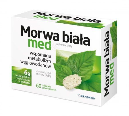 Morwa Biała Med 60 tabletek