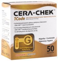 Cera-Chek 1 Code 50 testów paskowych