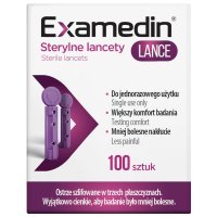 Lancety sterylne EXAMEDIN LANCE 30G 100szt