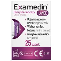 Lancety sterylne EXAMEDIN LANCE 30G 25szt.