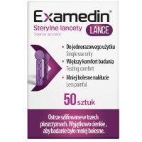 Lancety sterylne EXAMEDIN LANCE 30G 50szt.