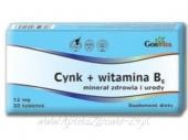 Cynk + Vitamina B6 30 tabletek