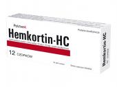 Hemkortin-HC czopki 12 sztuk