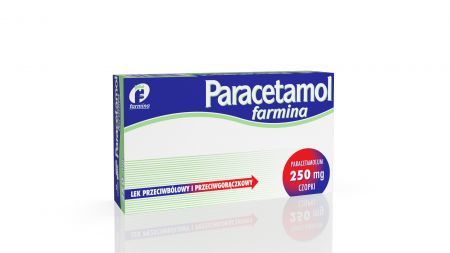 Paracetamol Farmina 250mg 10 czopków
