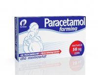 Paracetamol Farmina 50mg 10 czopków