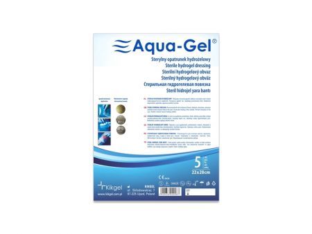 Aqua-Gel Sterylny opatrunek hydrożelowy 22 cm x 28 cm 1 sztuka