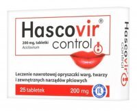 Hascovir Control 200 mg 25 tabletek