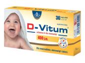 D-Vitum wit D dla niemowl 400j.m.36 kaps.