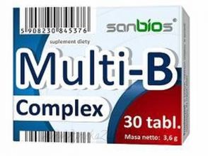 Multi-B-Complex 30 tabletek,SANBIOS