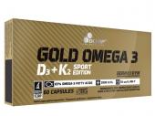 Olimp sport Gold Omega 3 D3+K2 60 kapsułek