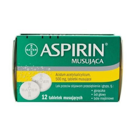 ASPIRIN 12 tabletek musujących